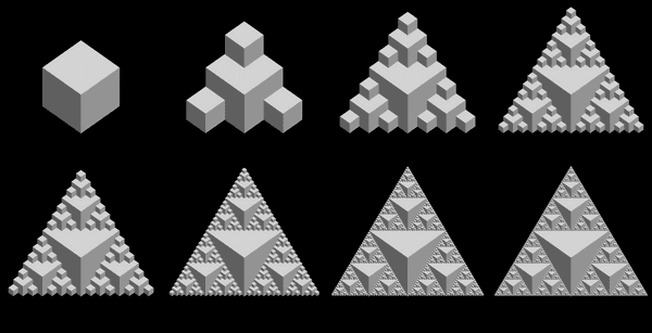Dice Fractal Iterations
